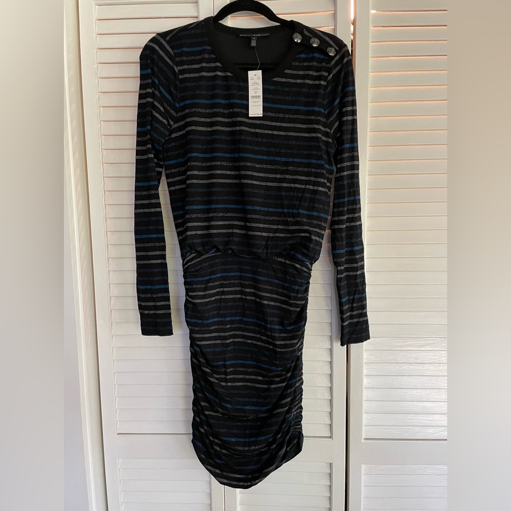 White House Black Market striped dress